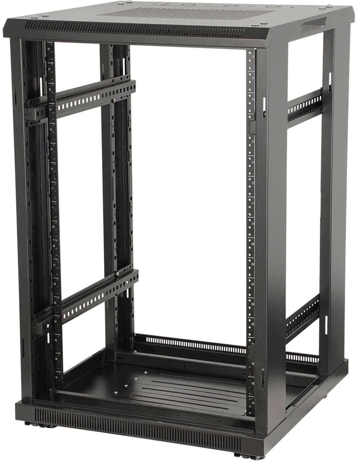 Gator GRW3018508 18U Steel Floor Standing Rack - ProSound and Stage Lighting