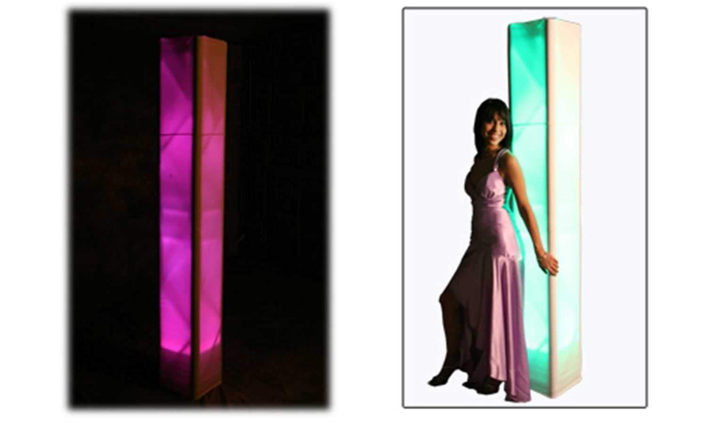 Glow Skirts GS-BTS5W 5 Ft Box Truss Sleeve- Pair - ProSound and Stage Lighting