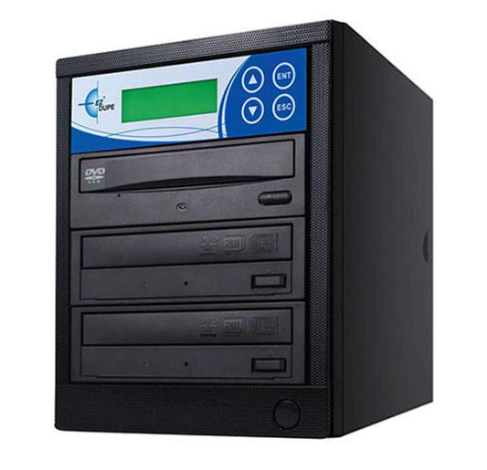 EZ-Dupe GS2SAMB 2 Target DVD/CD Duplicator - Black - ProSound and Stage Lighting