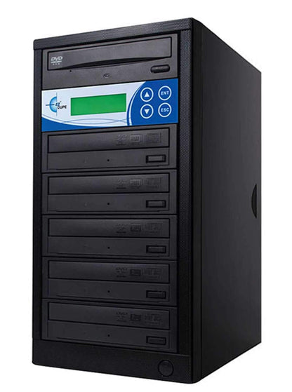 EZ-Dupe GS5SAMB 1 X 5 DVD Duplicator - Black - ProSound and Stage Lighting