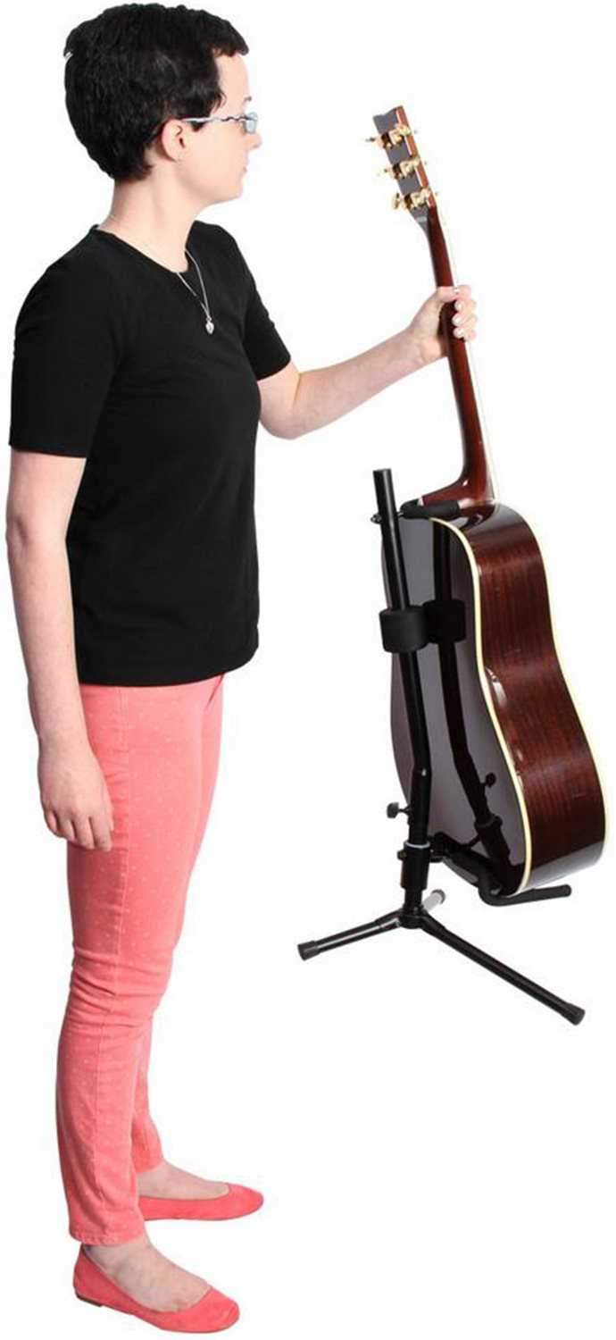 On-Stage GS7141 Locking Acoustic Guitar Stand - ProSound and Stage Lighting