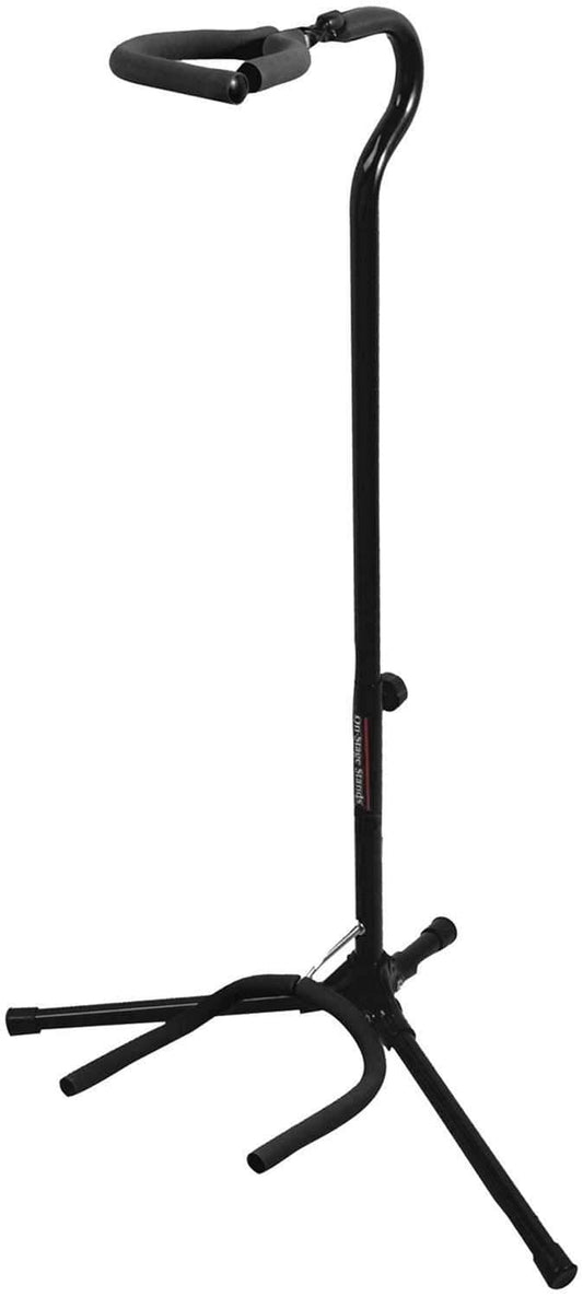 On Stage GS7153BB Flip It Gran Guitar Stand - ProSound and Stage Lighting
