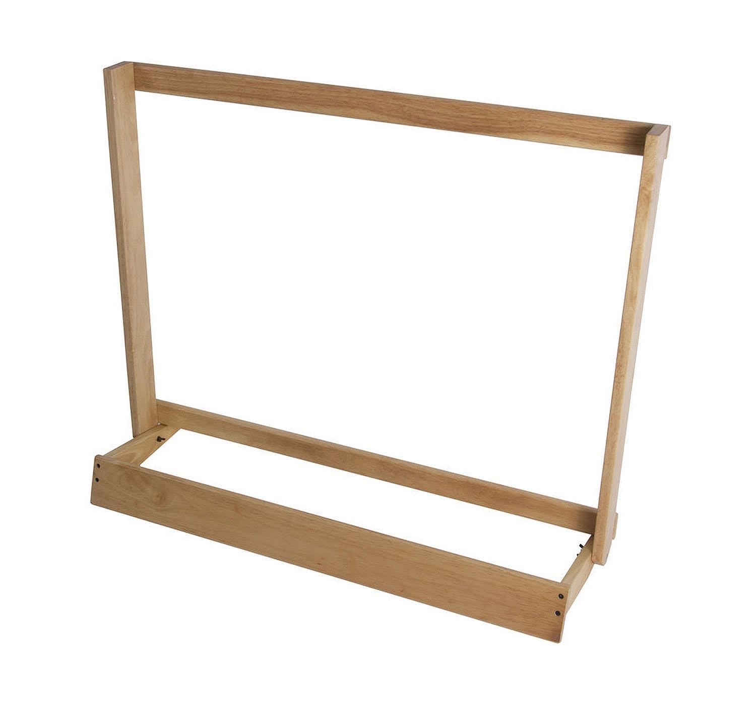 On-Stage GS7565W Guitar Case Rack Natural Wood - ProSound and Stage Lighting