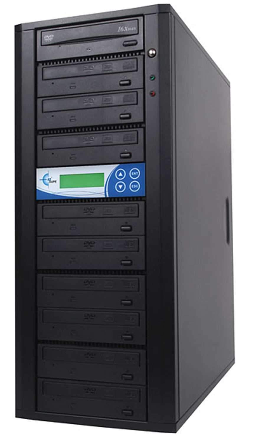 Ez-Dupe GS9SAMB 9 Target CD/DVD Duplicator - Bla - ProSound and Stage Lighting