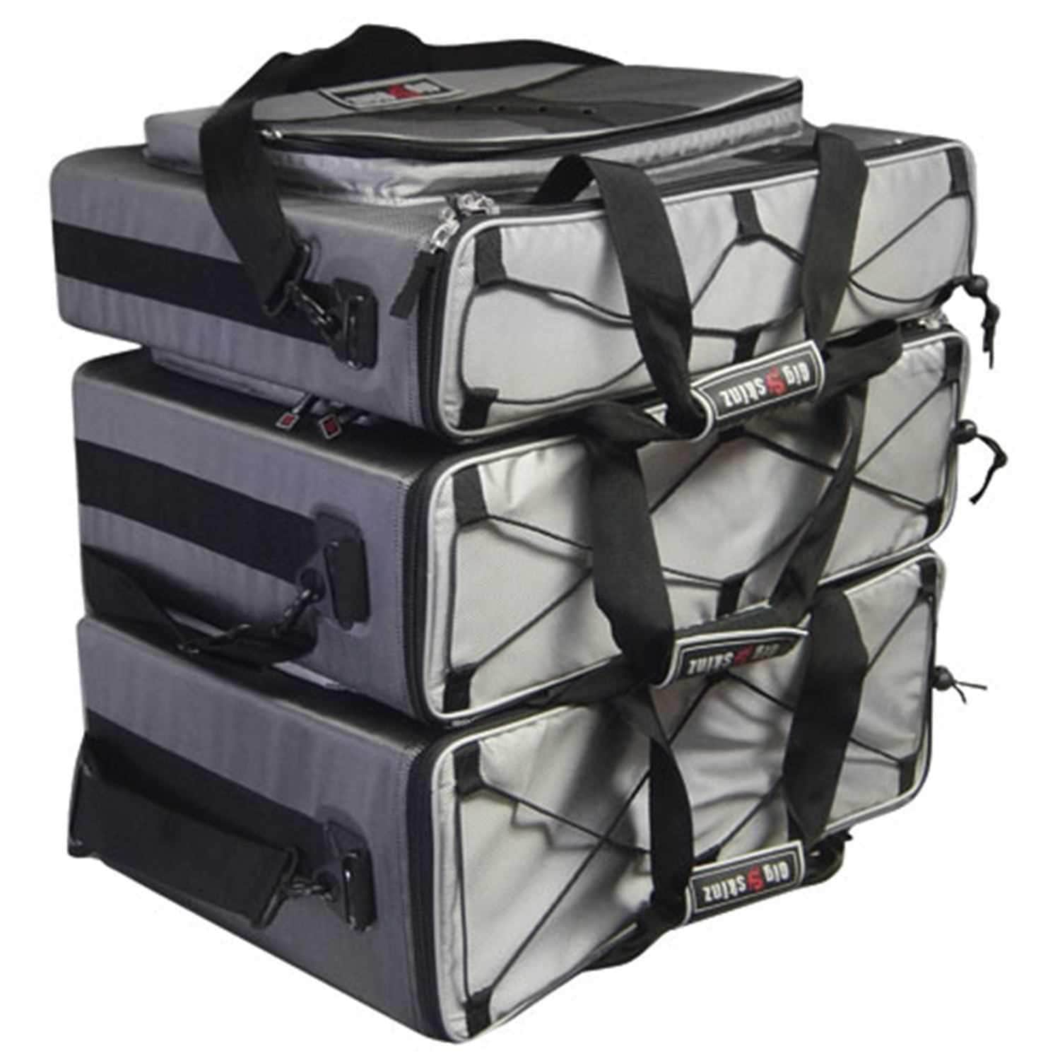 Gig Skinz GSRB3 Soft Rack Case - 3-Unit - ProSound and Stage Lighting