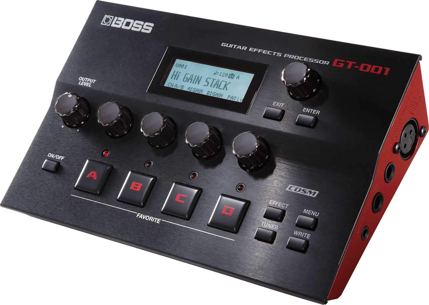 Boss GT-001 Desktop Guitar Effects Processor - ProSound and Stage Lighting