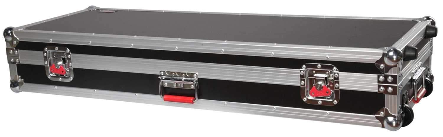 Gator Slim 61 Note Keyboard Case with Wheels - ProSound and Stage Lighting