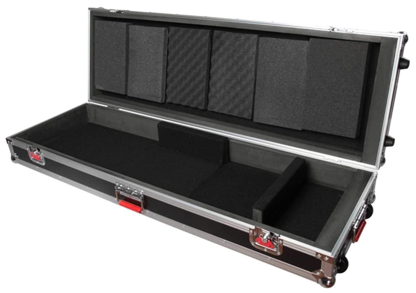 Gator Extra Large 88 Note Keyboard Case with Wheels - ProSound and Stage Lighting