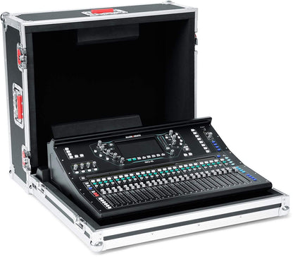 Gator GTOURAHSQ6NDH G-Tour Custom Flight Case for Allen & Heath SQ-6 Mixer - ProSound and Stage Lighting