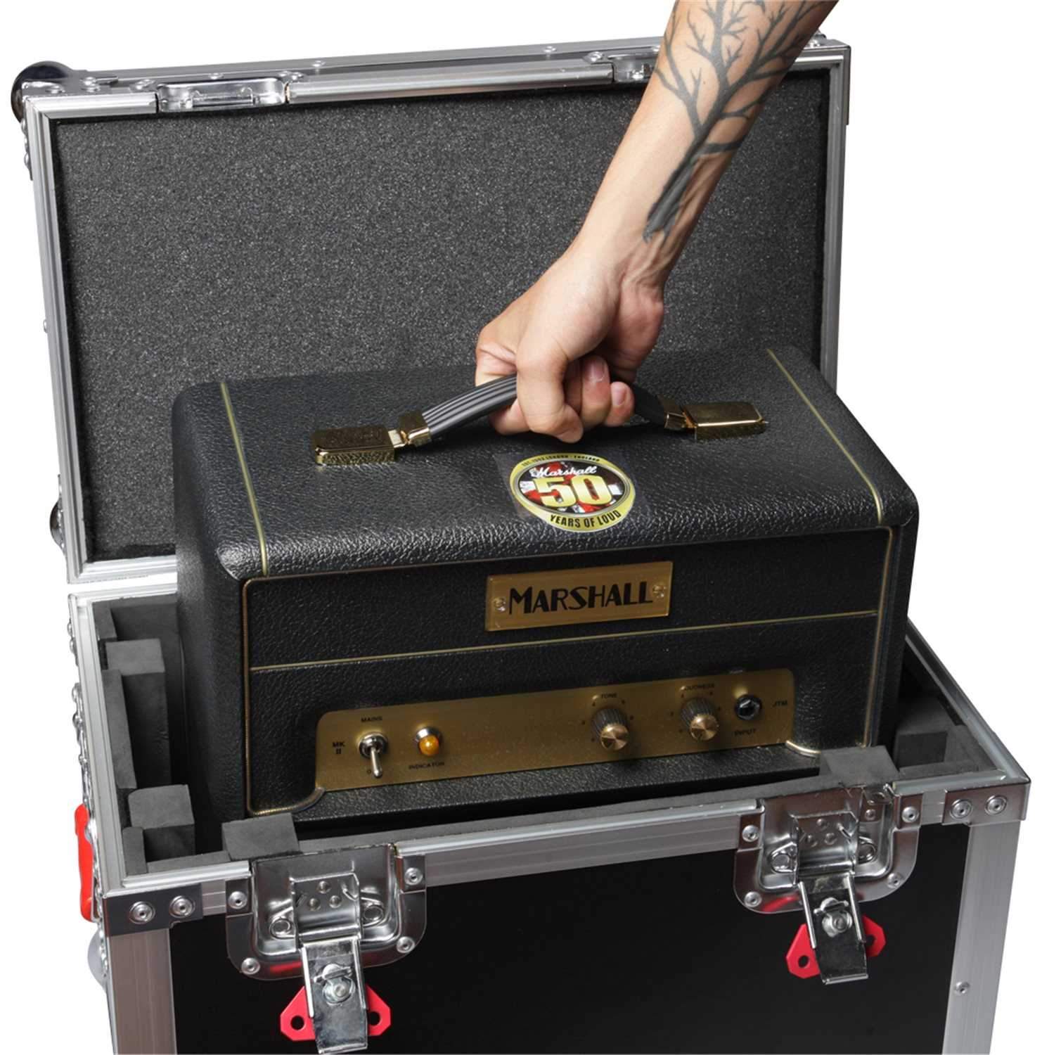 Gator ATA Tour Case For Mid Size Lunchbox Amps - ProSound and Stage Lighting