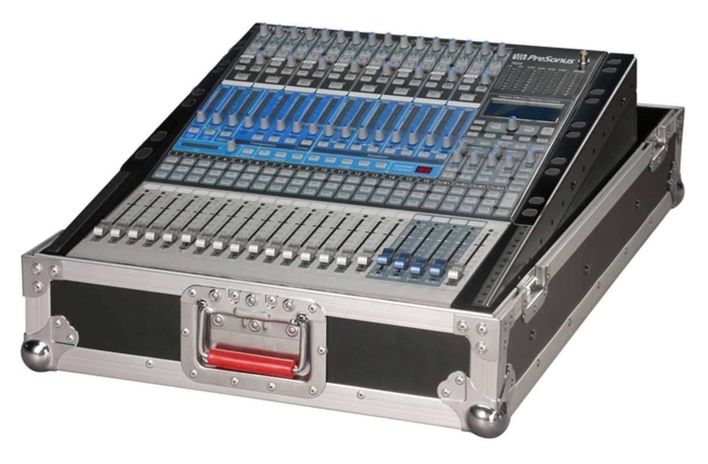 Gator GTOURSLMX14 14U Slant Top Road Case - ProSound and Stage Lighting