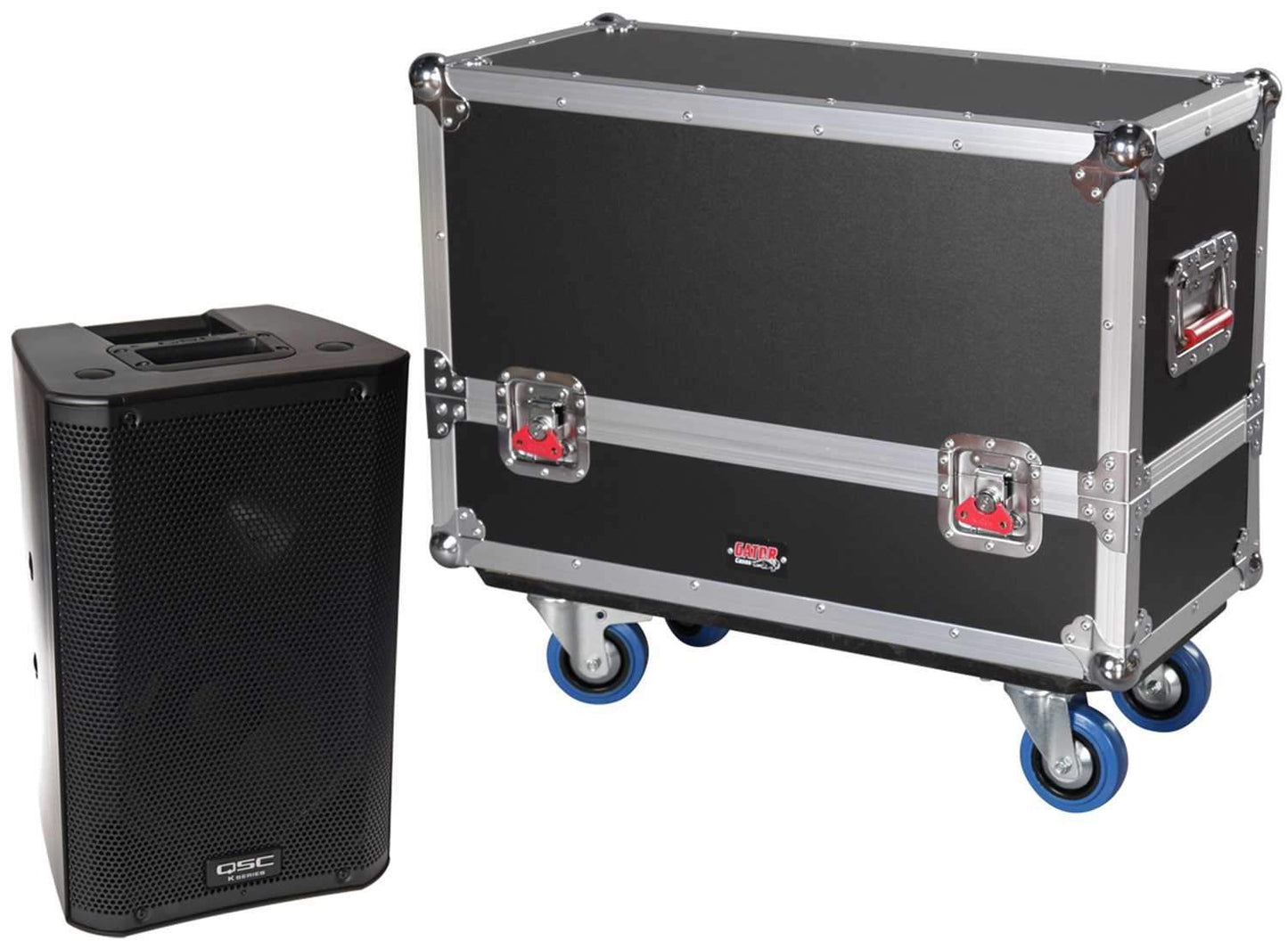 Gator Tour Style Transporter For 2 K8 Speakers - ProSound and Stage Lighting