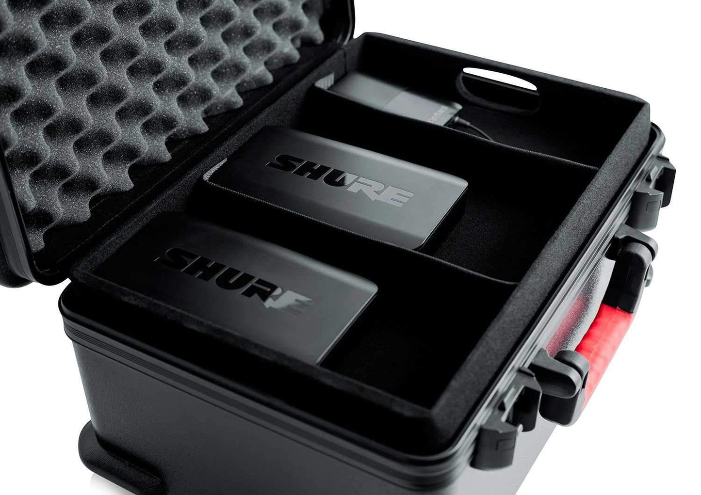 Gator GTSA-MICW7 Molded Case for 7 Wireless Mics - ProSound and Stage Lighting