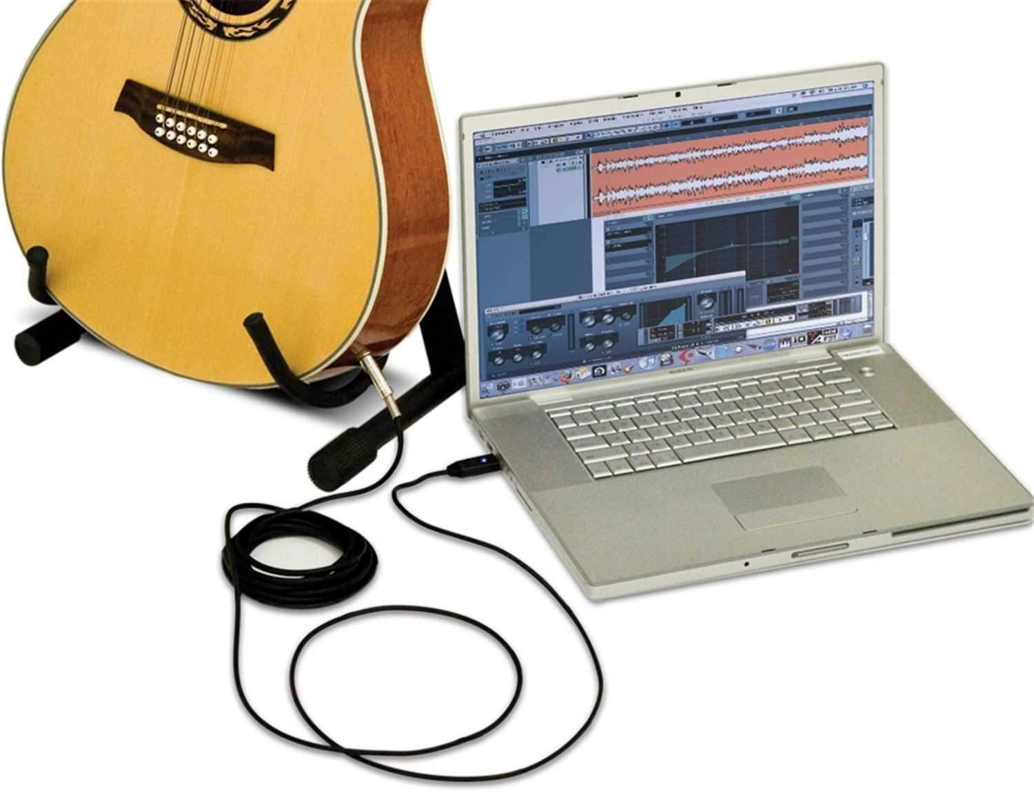 Alesis GUITAR-LINK 16.5 Ft USB to 1/4 In Cable - ProSound and Stage Lighting