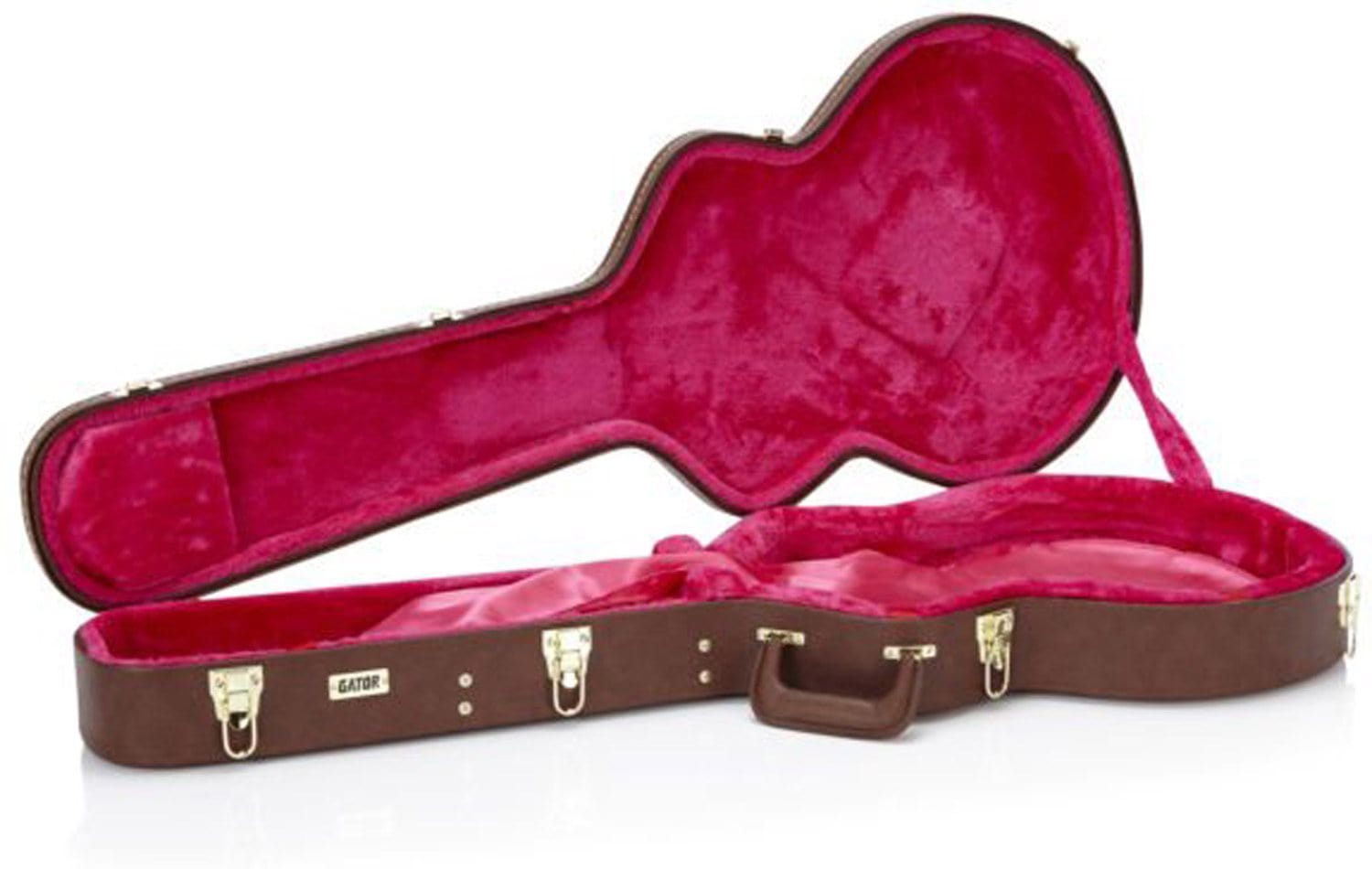 Gator Semi Hollow Guitar Deluxe Wood Case - ProSound and Stage Lighting