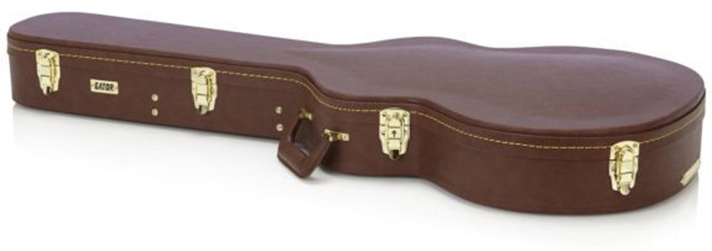 Gator Semi Hollow Guitar Deluxe Wood Case - ProSound and Stage Lighting