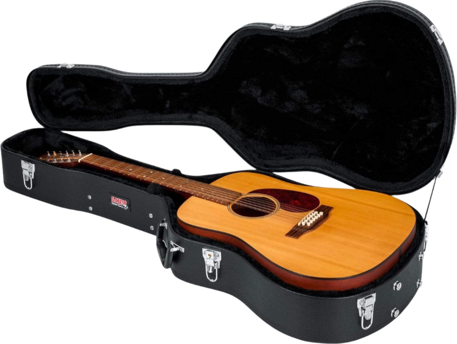 Gator GWEACOU34 3/4 Sized Acoustic Wood Case - ProSound and Stage Lighting