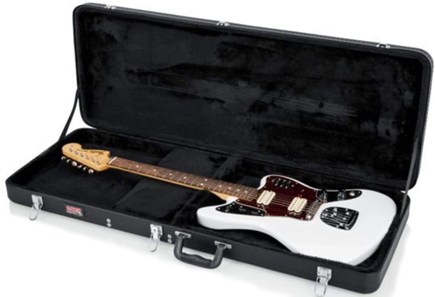 Gator GWEJAG Jaguar Style Guitar Wood Case - ProSound and Stage Lighting