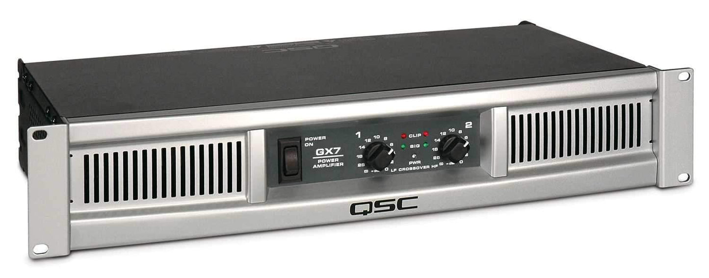 QSC GX7 2-Channel 725W PA Power Amplifier - ProSound and Stage Lighting