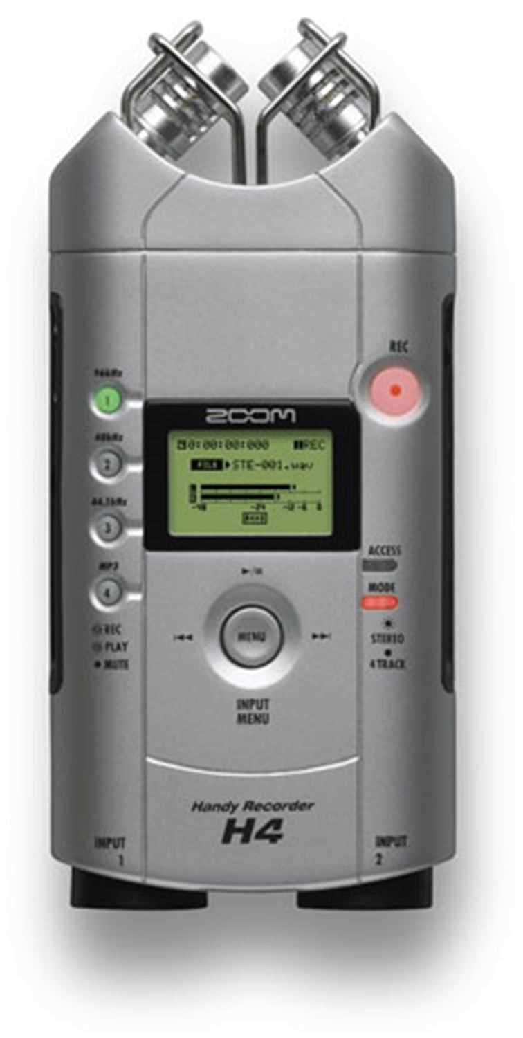 Zoom H4 Handheld Digital 4-Track Portable Recorder - ProSound and Stage Lighting