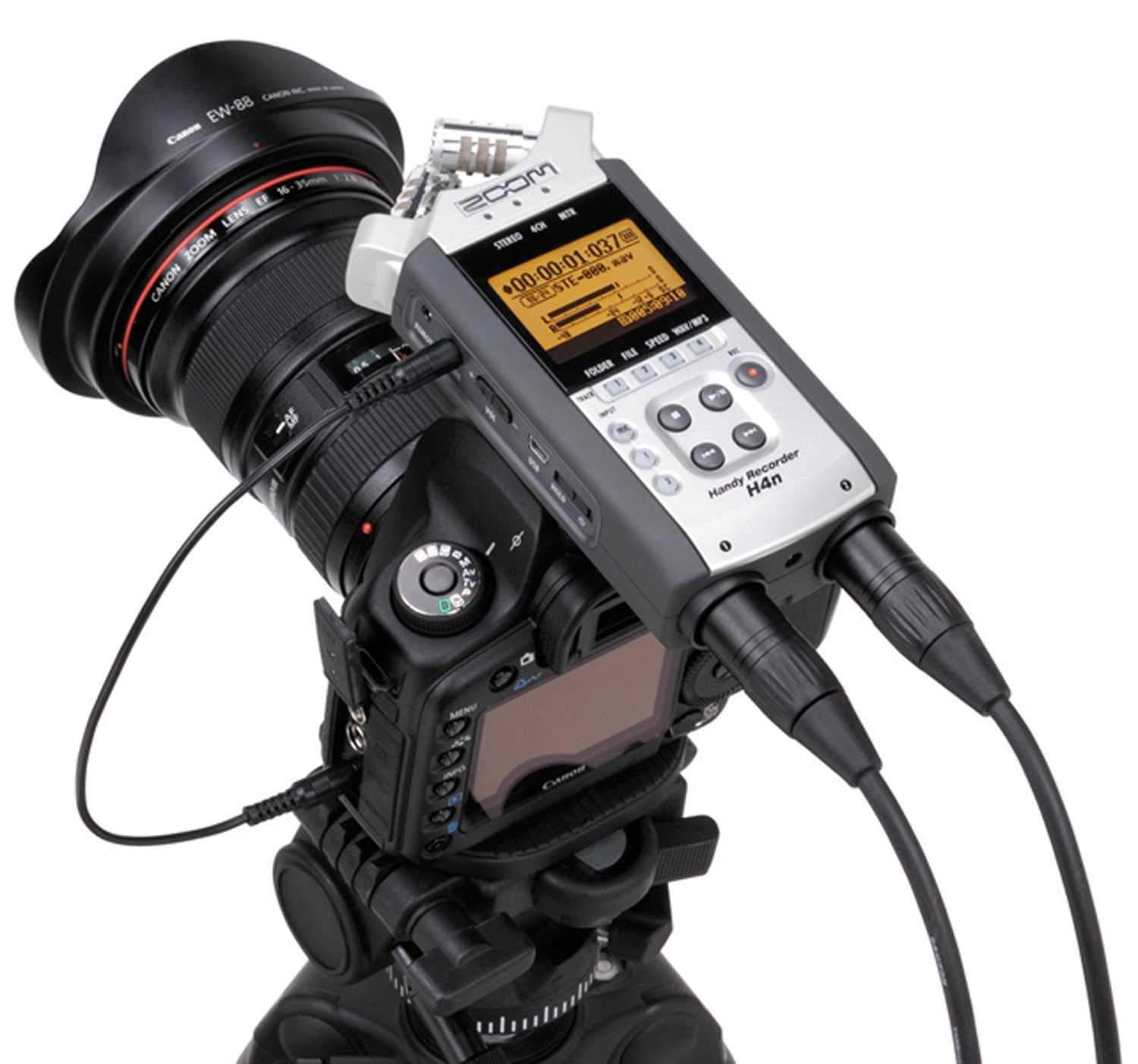 Zoom H4nSP Stereo Portable Field Recorder - ProSound and Stage Lighting