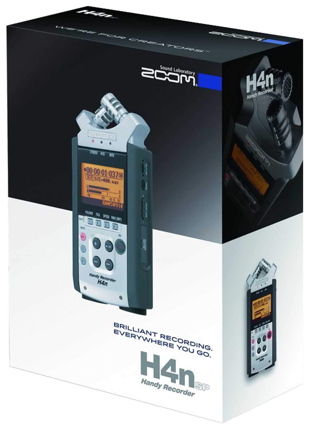 Zoom H4nSP Stereo Portable Field Recorder - ProSound and Stage Lighting