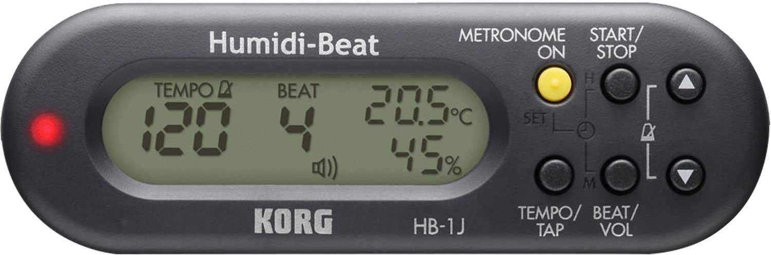 Korg HB1BK Humidi-Beat Compact Metronome Black - ProSound and Stage Lighting