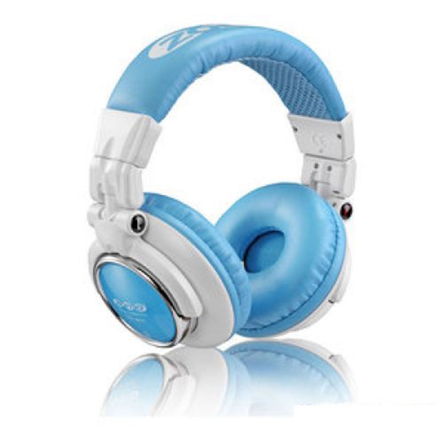 Zomo HD1200WHTBLUE Pro Dj Monitoring Headphones-WB - ProSound and Stage Lighting