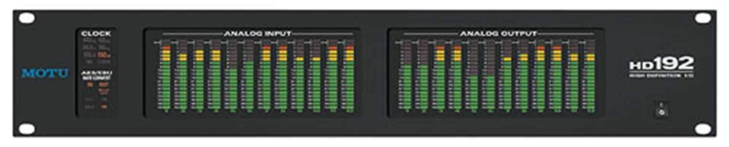 MOTU HD192 Audio I/O Expansion Interface - ProSound and Stage Lighting