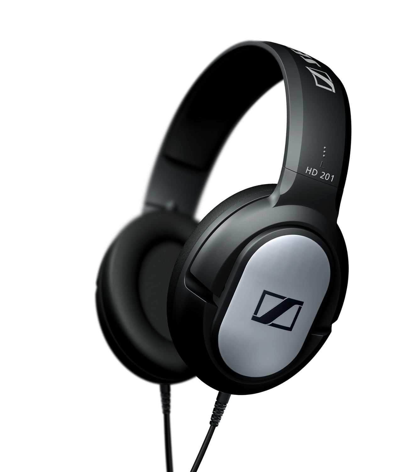 Sennheiser HD-201 Closed Back Stereo Headphones - ProSound and Stage Lighting