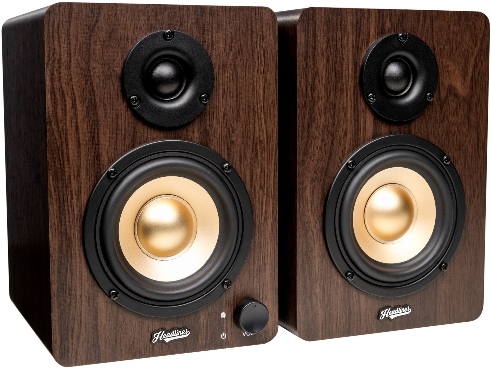 Headliner HD3 3.5-Inch Reference Monitor Pair - Wood Finish - Solotech