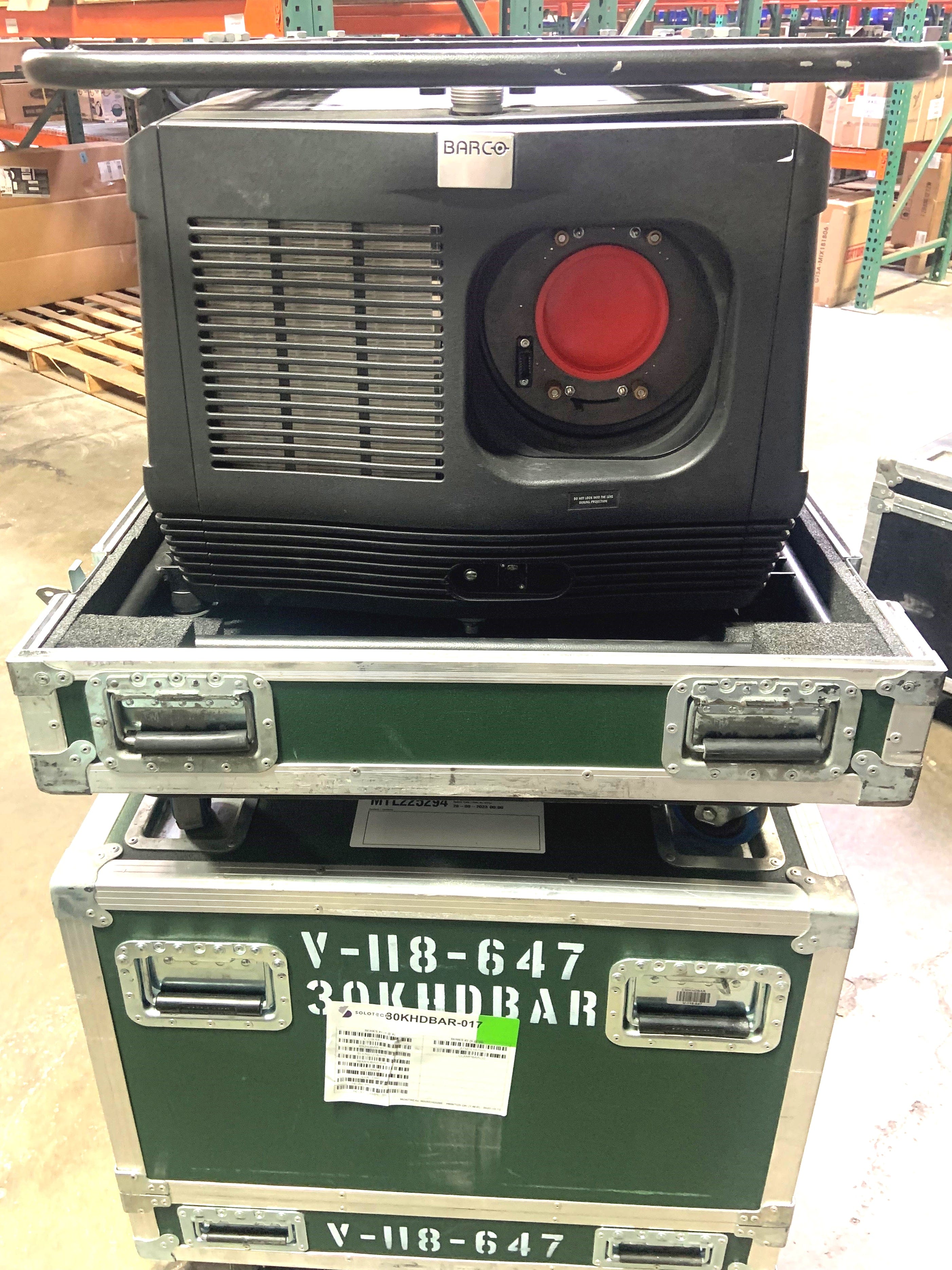 Barco HDF-W30 FLEX 30K DLP 16:10 Video Projector – Solotech