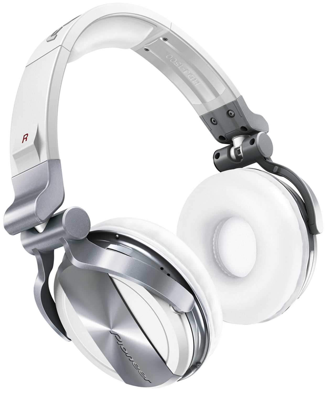 Pioneer HDJ-1500-W Pro White DJ Headphones - PSSL ProSound and Stage Lighting