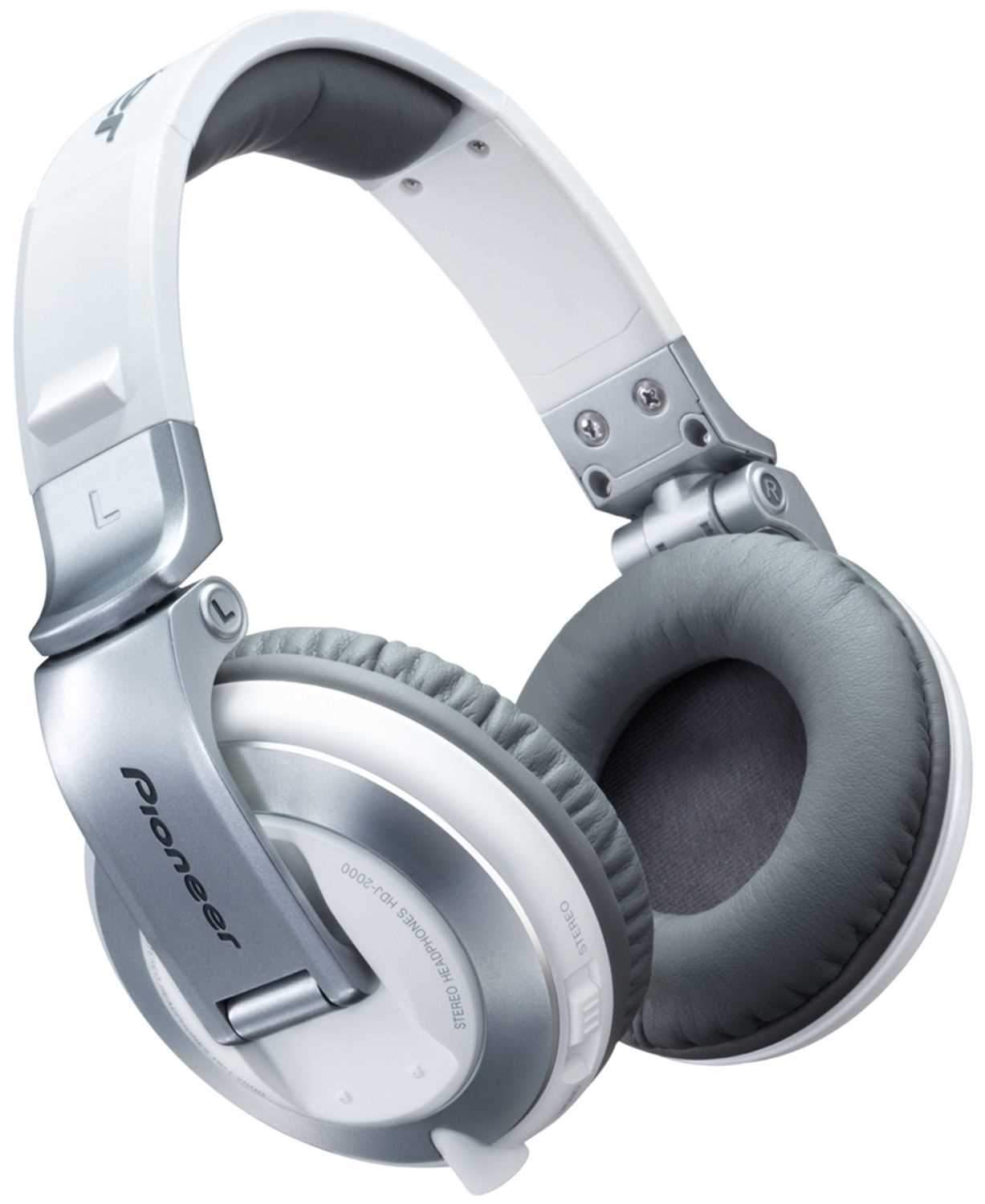 Pioneer HDJ 2000 DJ Headphones White - PSSL ProSound and Stage Lighting