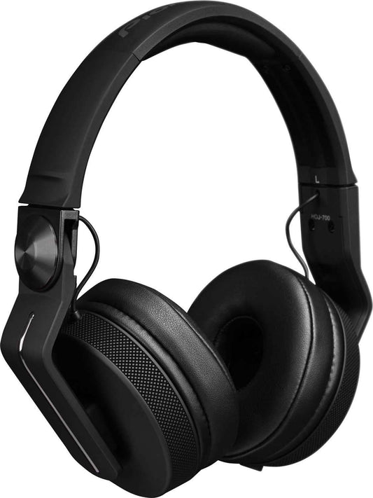 Pioneer HDJ-700-K Matte Black DJ Headphones - PSSL ProSound and Stage Lighting