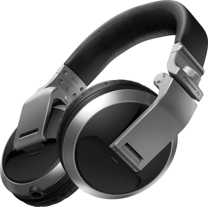 Pioneer HDJ-X5 Silver Professional DJ Headphones - PSSL ProSound and Stage Lighting