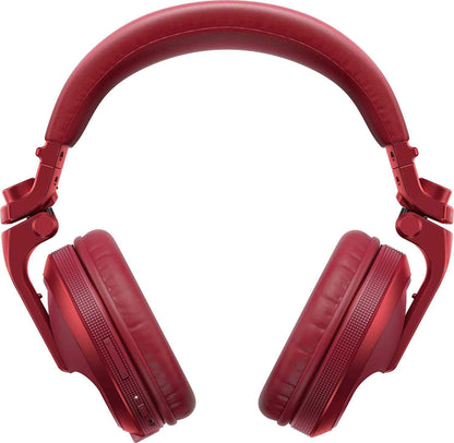 Pioneer HDJ-X5BT-R Red Bluetooth Wireless DJ Headphones - PSSL ProSound and Stage Lighting