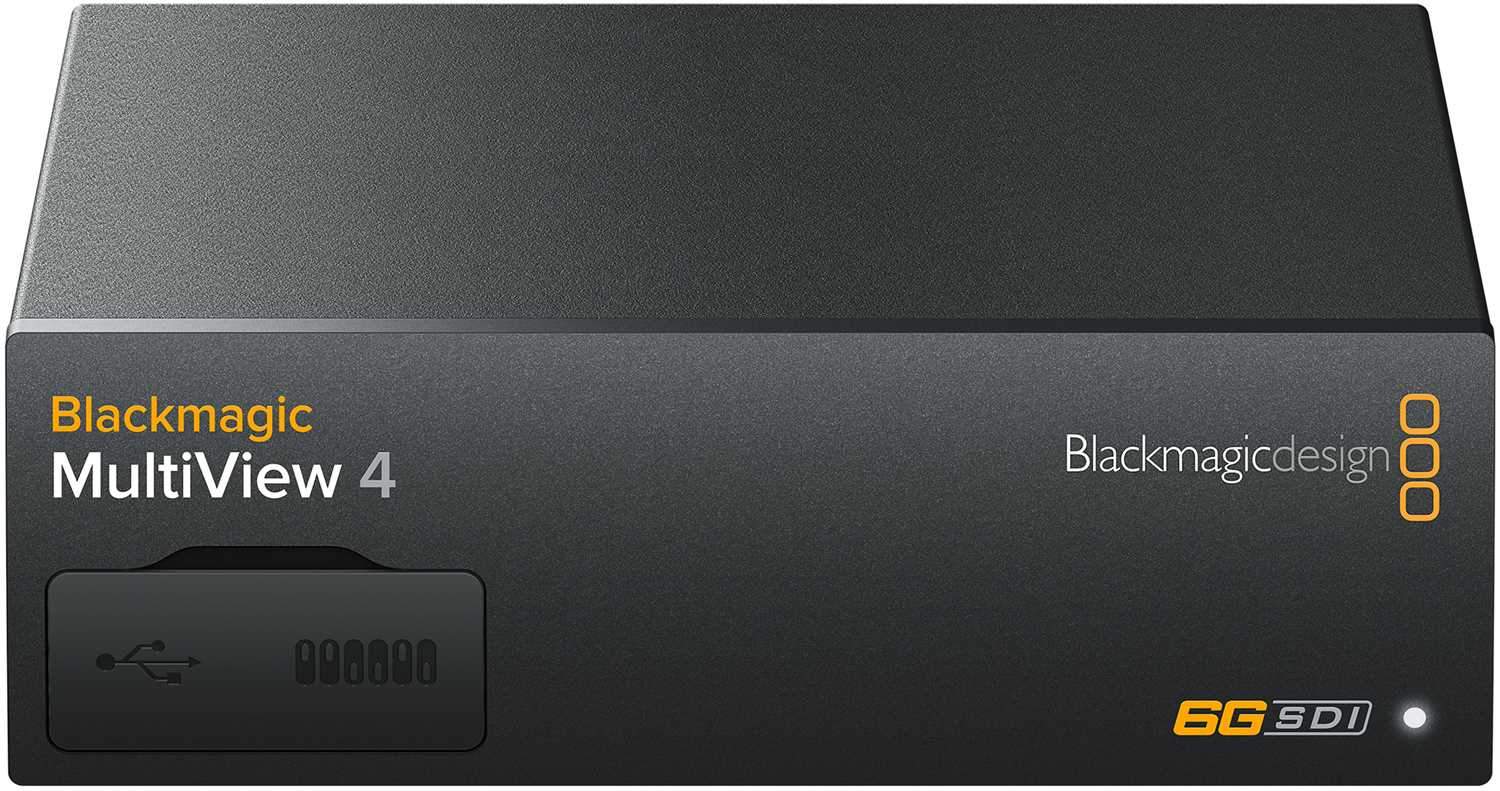 Multiview Software Blackmagic Design MultiView 4 Video Processor – Solotech