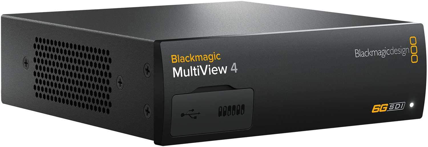 Blackmagic Design MultiView 4 Video Processor – Solotech