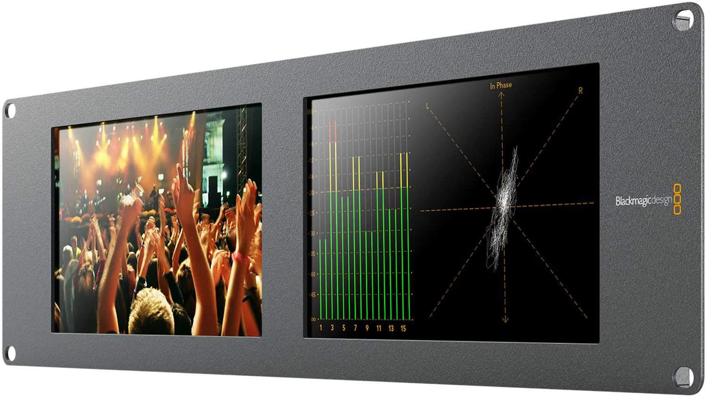 Blackmagic Design SmartView Duo 2 LCD Monitors - PSSL ProSound and Stage Lighting