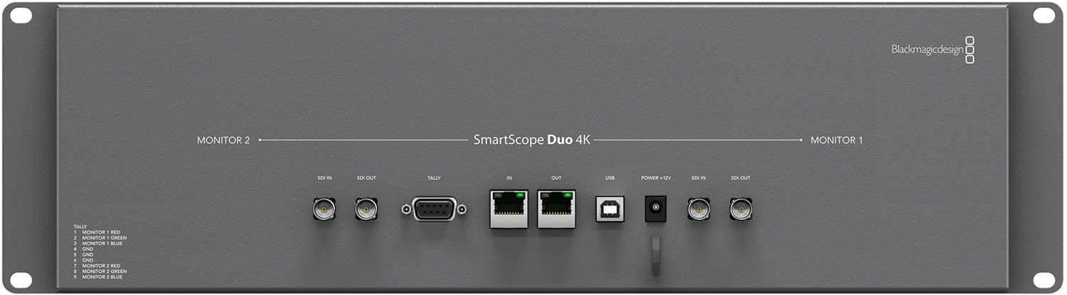 Blackmagic Design SmartScope Duo 4K 2 LCD Monitors