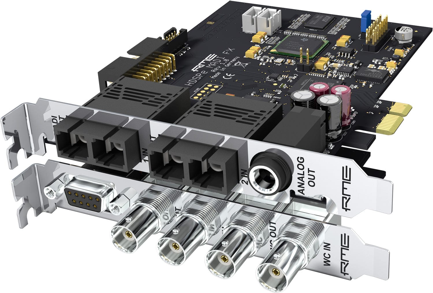 RME HDSPe MADI-FX 390-Channel Triple MADI PCI Express Card – Solotech
