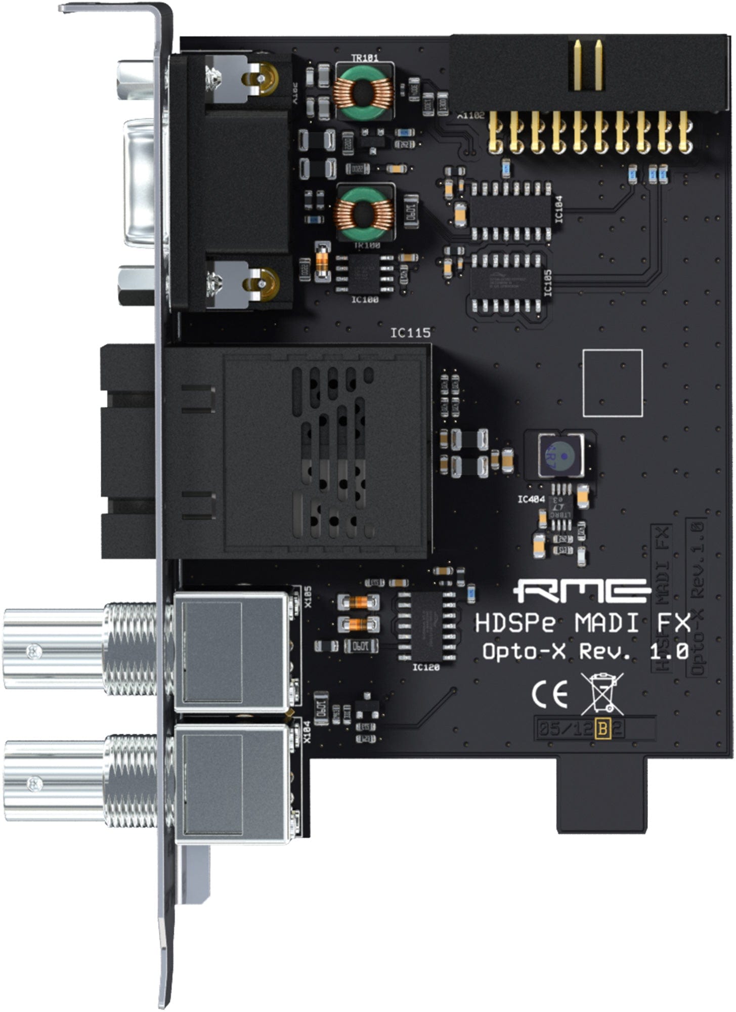 RME HDSPe Opto-X Optional Expansion Board for HDSPe MADI FX – Solotech