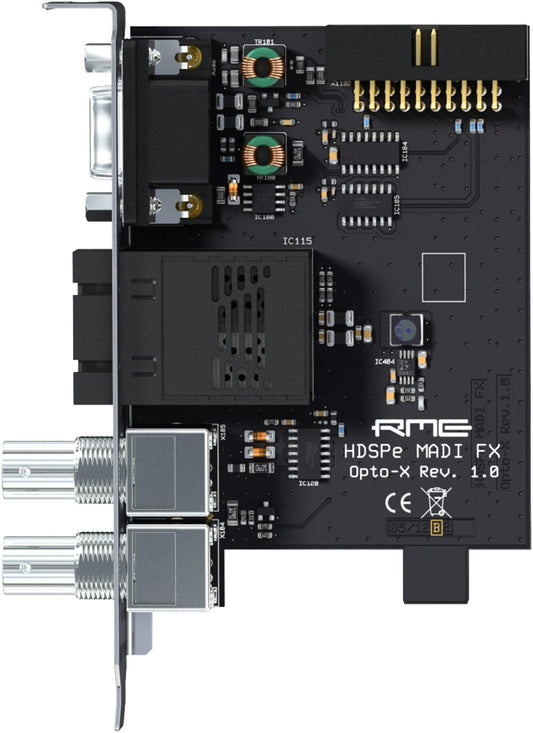 RME HDSPe Opto-X Optional Expansion Board for HDSPe MADI FX - PSSL ProSound and Stage Lighting