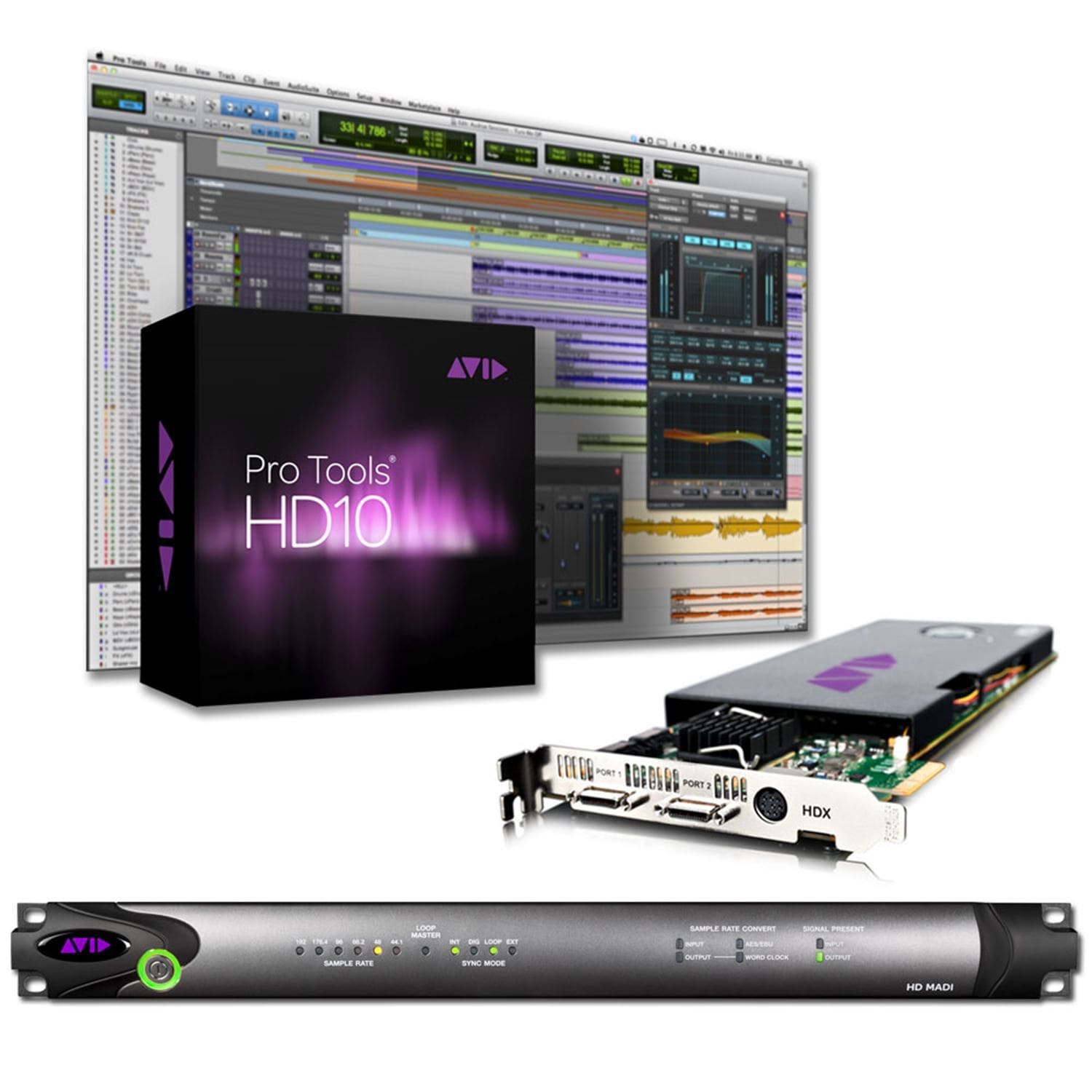 Avid Pro Tools HDX MADI System 9935-65116-00 - PSSL ProSound and Stage Lighting