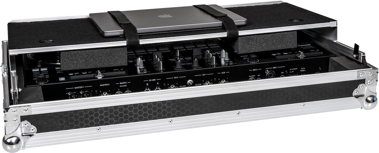 Headliner HL10007 Flight Case with Laptop Platform for Pioneer DJ DDJ-REV7 - PSSL ProSound and Stage Lighting