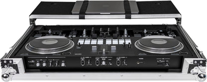 Headliner HL10008 Flight Case with Laptop Platform & Wheels for Pioneer DJ DDJ-REV7 - PSSL ProSound and Stage Lighting