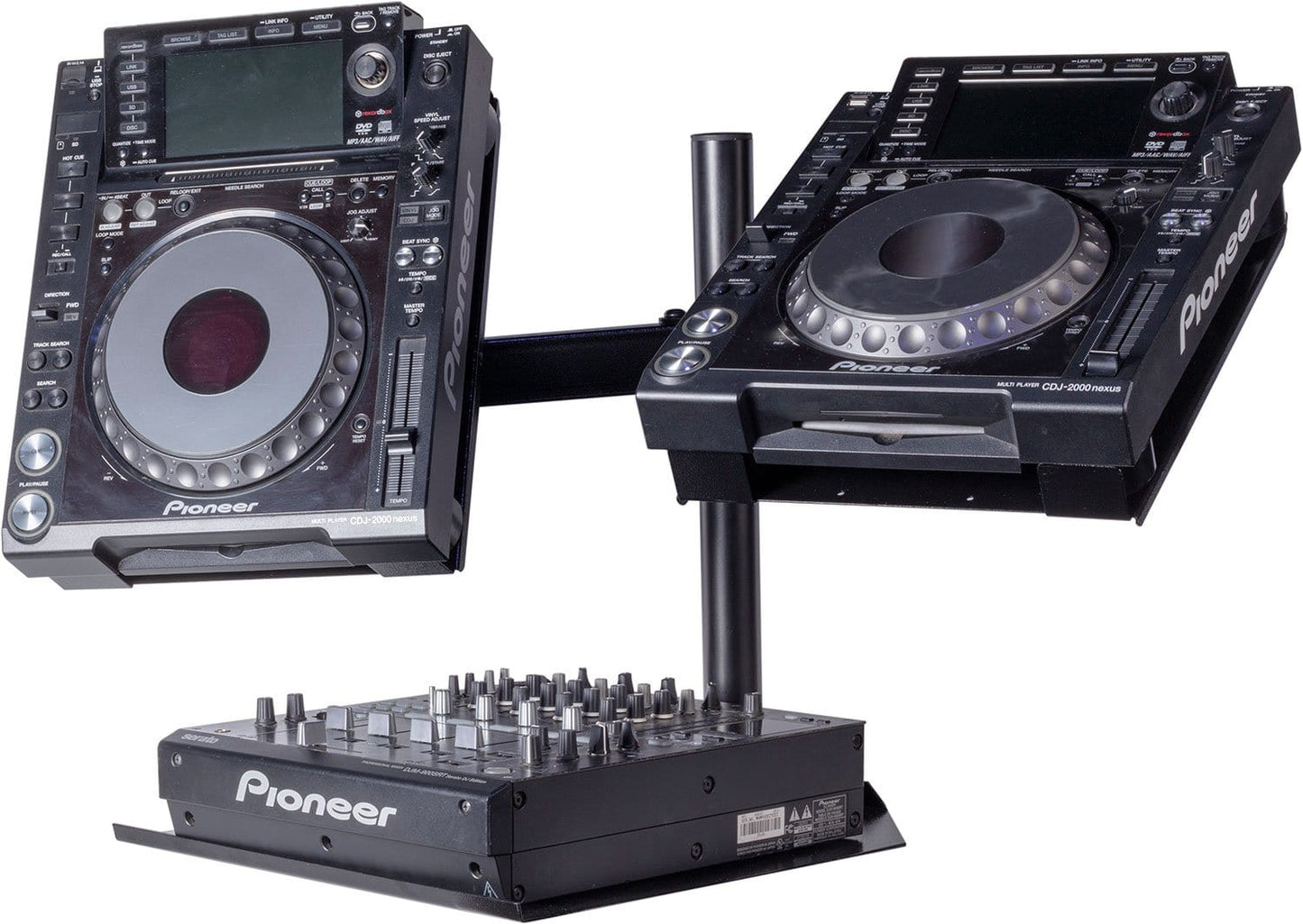 Headliner HL22000 Avalon Dual CDJ Stand - PSSL ProSound and Stage Lighting