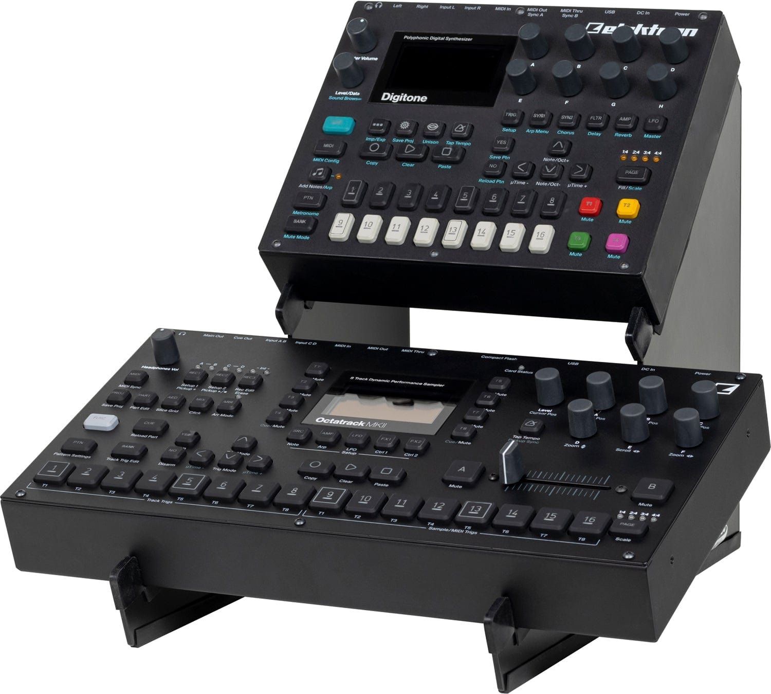 Headliner HL22052 2-Tier Desktop Synth Stand - PSSL ProSound and Stage Lighting