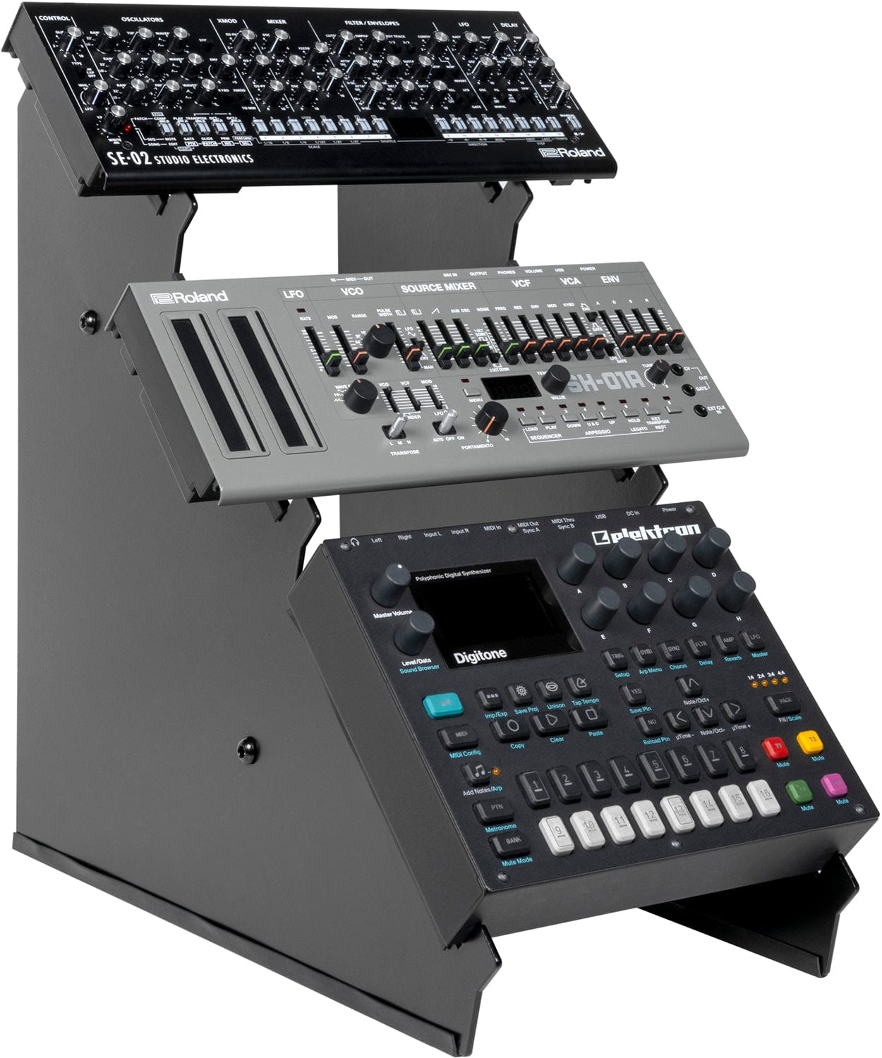 Headliner HL22053 3-Tier Desktop Synth Stand - PSSL ProSound and Stage Lighting